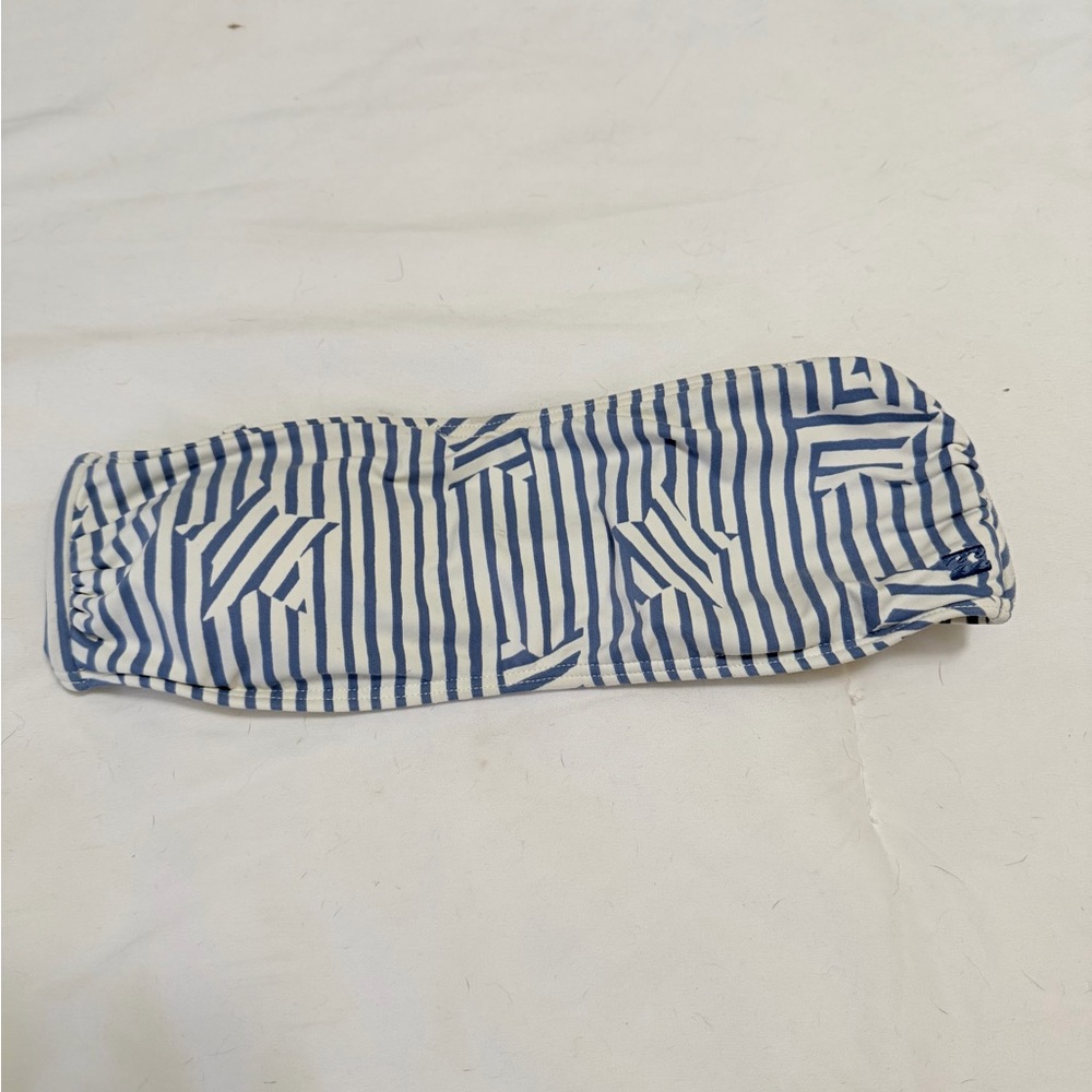 5 for $25! Striped Blue and White Tube Top